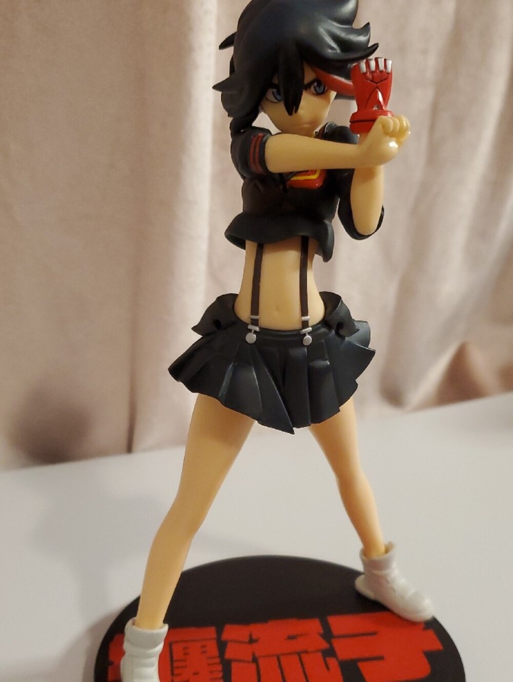 Ryuko Matoi Figures Black Anime Girl Figurine with Red - Picture 11 of 12